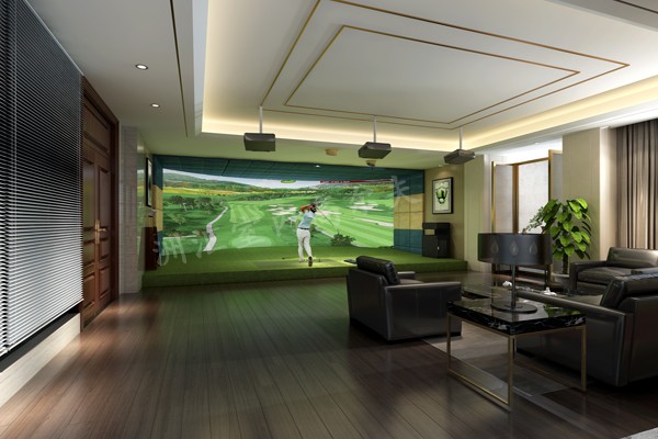北京模擬高爾夫球場供室內(nèi)高爾夫練習場和人工果嶺、模擬保齡、射擊、3D影院等各種高端康體休閑設備