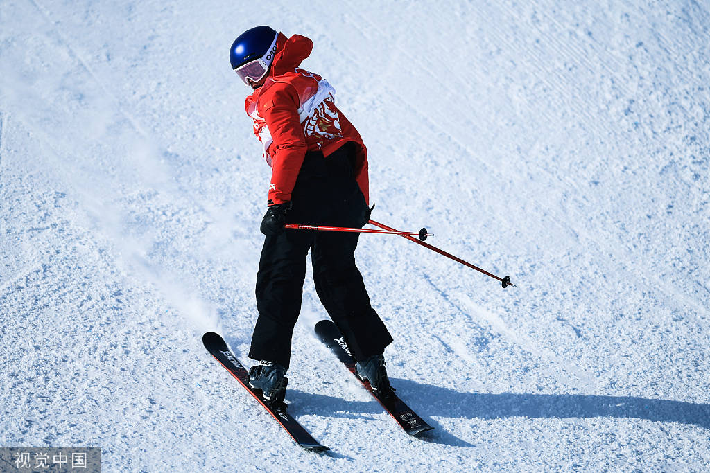 自由式滑雪女子坡面障礙技巧 谷愛凌完美第三跳獲銀牌 雷達(dá)模擬高爾夫,嵌沙果嶺